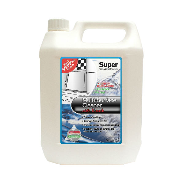 Multi Surface Cleaner With Bleach