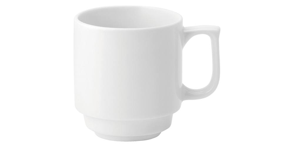 Pure White Stacking Mug 10oz (28cl) Case of 6