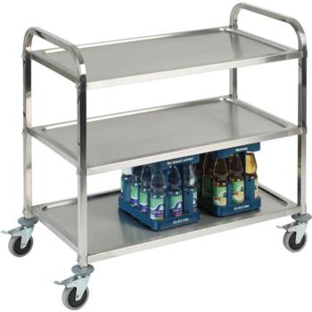 3 Tier Stainless Steel Serving Trolley