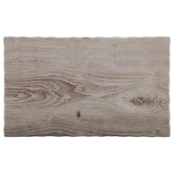 Melamine ''Wood'' Tray 26.5 x 16.2cm