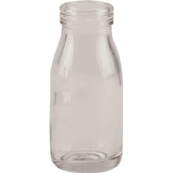 Mini Glass Milk Bottle 100ml