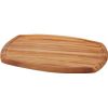Olive Wood Board with Groove 36.5 x 18 x 2cm