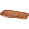 Olive Wood Board with Groove & Well 40 x 22 x 2cm