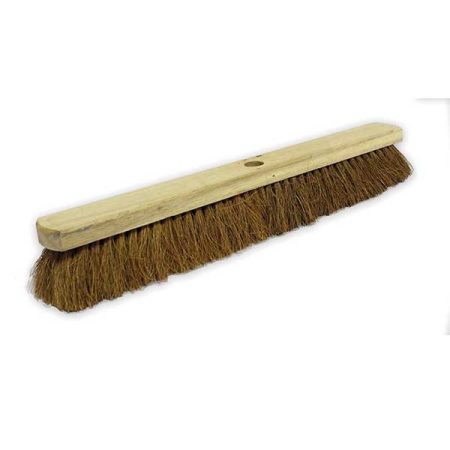 18" Soft Coco Wooden Sweeping Broom Head