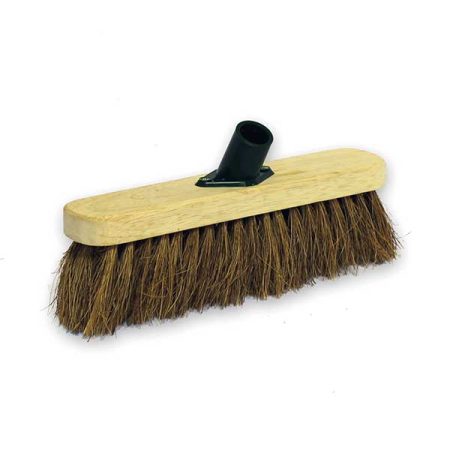 12″ Soft Coco Wooden Sweeping Broom