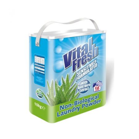 Vital Fresh Non-Biological Laundry Powder Aloe Vera (10Kg)