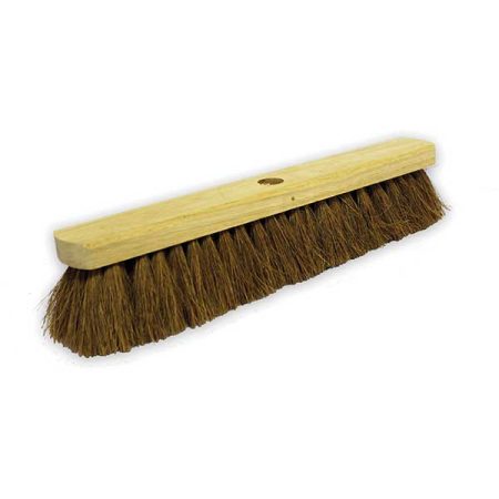 18" Soft Coco Wooden Sweeping Broom Head