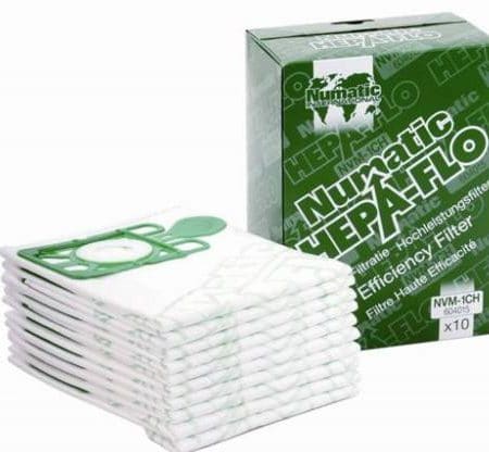 Numatic Hepafilter Bags (10)