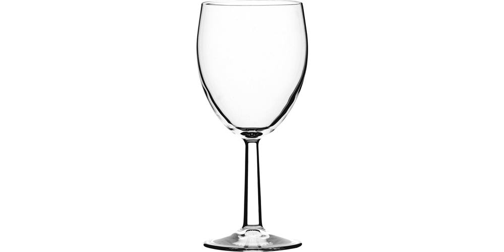 Saxon Wine Glasses Toughened 9oz 260ml To Brim Case of 12