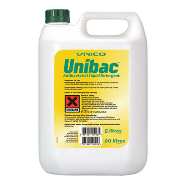 Unibac Antibacterial Liquid Detergent 5lt