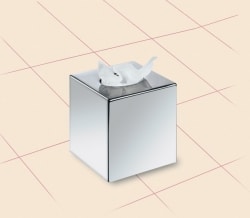 Cube Tissue Dispenser Chrome Finish