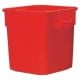 Huskee Square Container Red 140lt