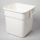 Huskee Square Container White 140lt