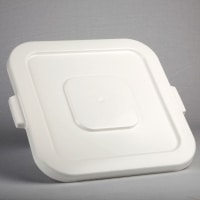 Huskee Square Secure Push Fit Lid White