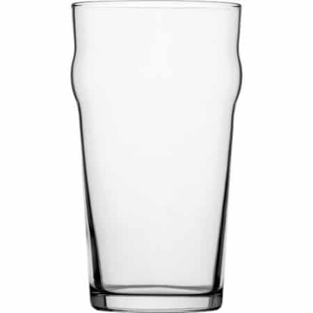 Nonic Beer Glasses 20oz Lined Pack 48