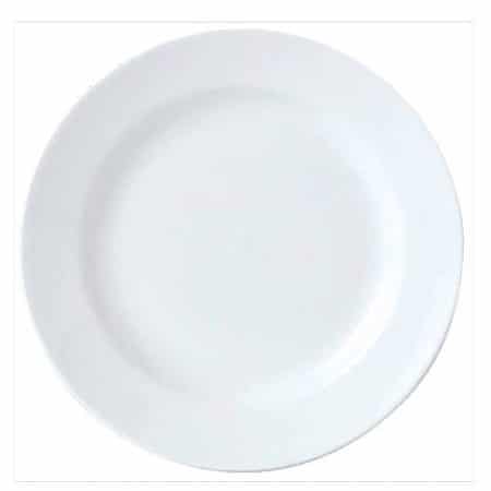 Simplicity White Harmony Plate 27cm Pack 24