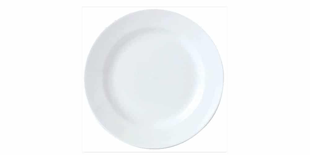 Simplicity White Harmony Plate 27cm Pack 24