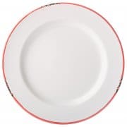 Avery Red Plate 10 inch Pack 6
