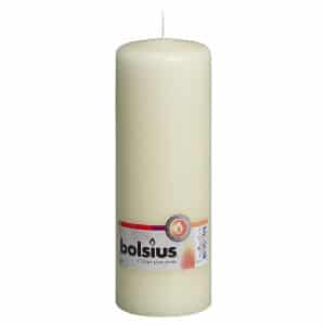 Bolsius Ivory Pillar Candle 200x70mm 8 pack
