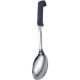 Stainless Steel Spoon Black Polyprop Handle